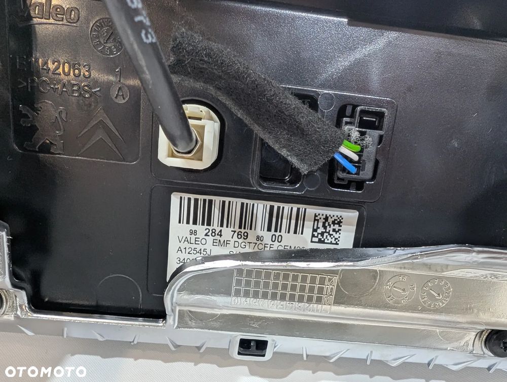 PEUGEOT 308 T9 II RADIO NAWIGACJA CZYTNIK WYŚWIETLACZ 9833499580  9828476980 - 8