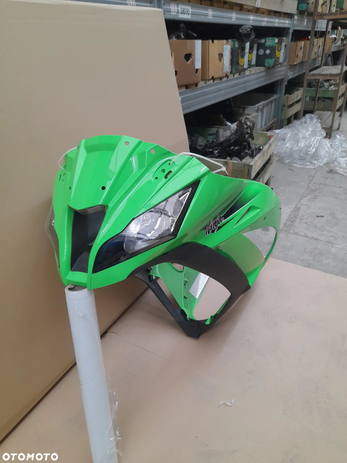 Kawasaki ZX-10R 1000 Ninja (2011 - 2015) KOMPLET OWIEWEK CZASZA BOK LAMPA! NOWY! oryginalny! - 12