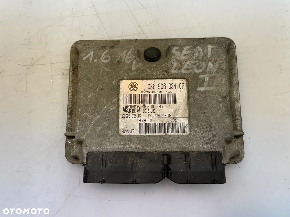 STEROWNIK SILNIKA SEAT LEON I 1.6 16V 036906034CP - 1