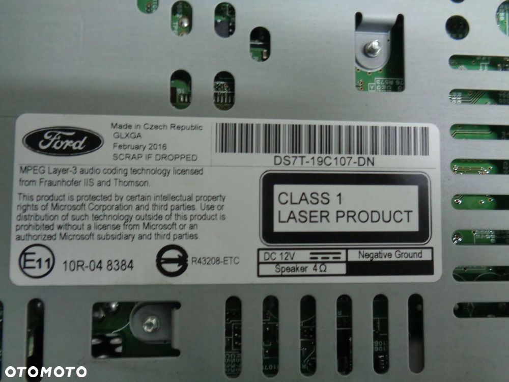 ford mondeo mk5 radio nawigacja cd ds7t-19c107-dn europa - 5