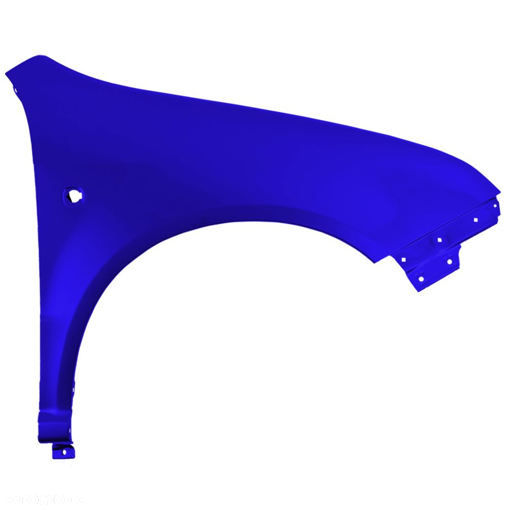 BLU Błotnik SKODA FABIA I 1 6Y 4590 prawy niebieski 99-07 przód ocynk DynamicBlau - 2