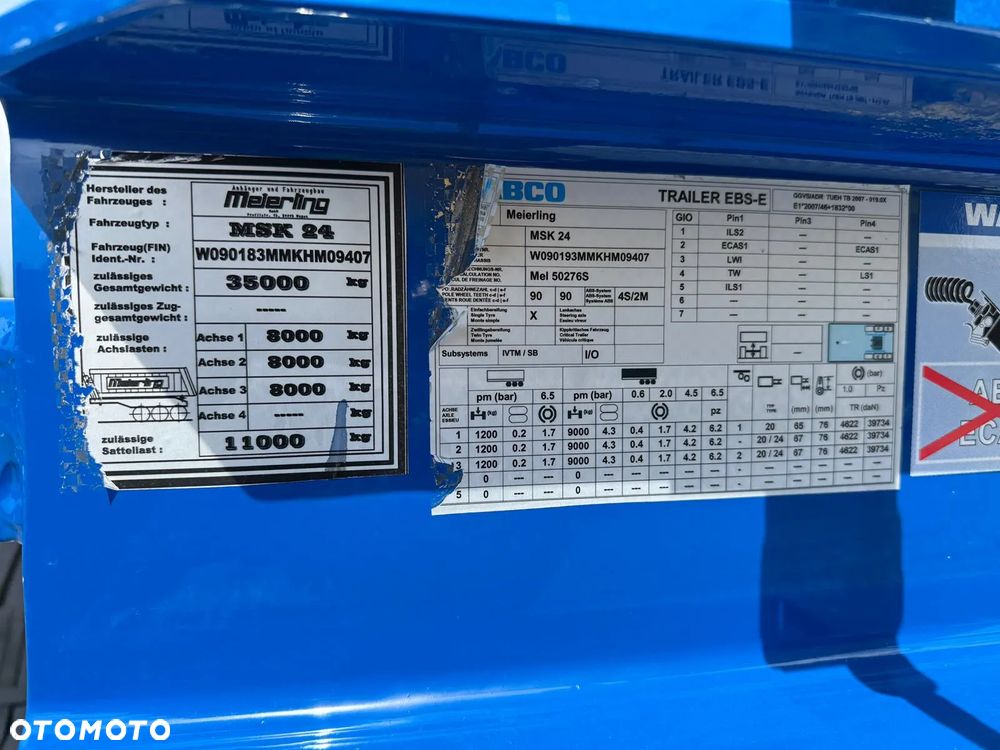 Meierling MSK 24 NACZEPA WYWROTKA 27m3 - 21