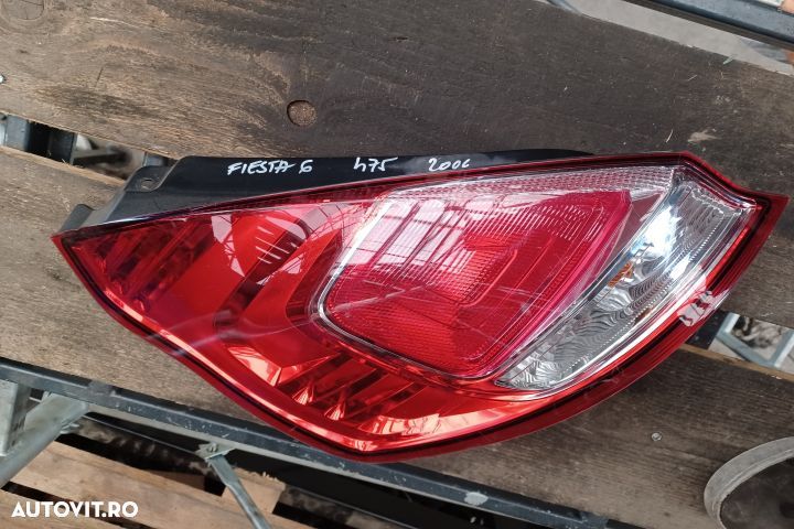 Lampa stop stanga pe aripa Ford Fiesta 6 [facelift] [2013 - 2020] Hat - 1