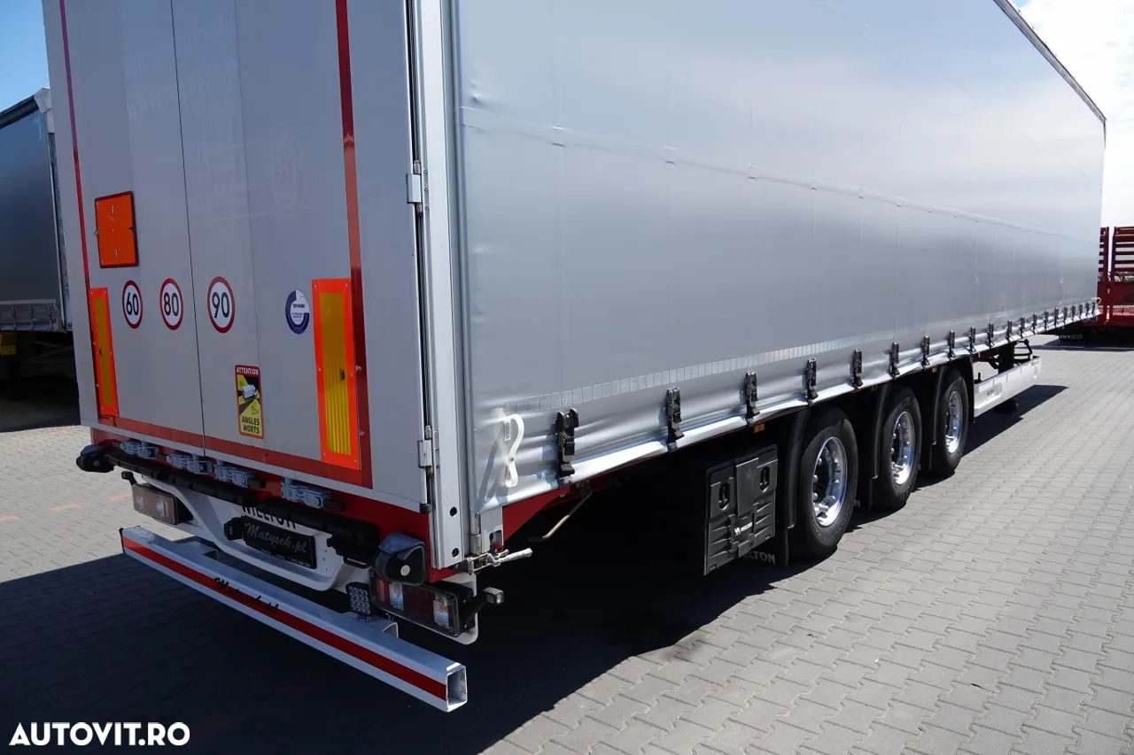 Wielton MEGA CORTINA / MANȘĂ DE OȚEL - 9 M / AXIE DE RIFAT / SAF/ COILMULDA / LOW DECK / 2019R - 13
