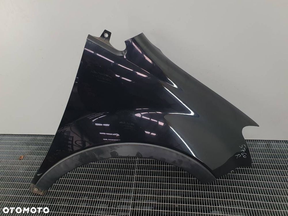 BŁOTNIK PRZÓD PRAWY LAK SSANGYONG KORANDO III 3 LAK CZARNY  LISTWA - 1