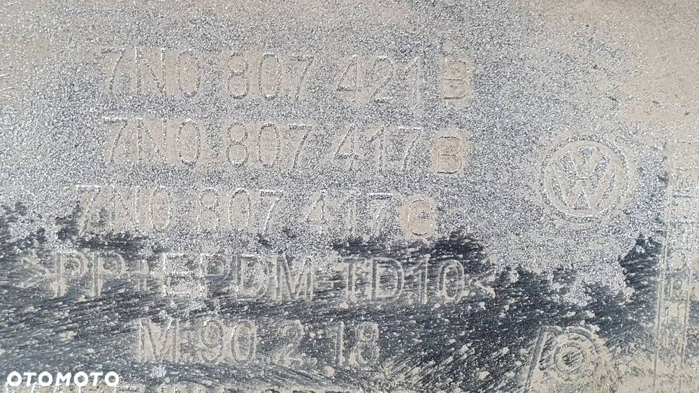 ZDERZAK TYŁ TYLNY SEAT ALHAMBRA VW SHARAN 7N II PDC CZUJNIK HAK - 17