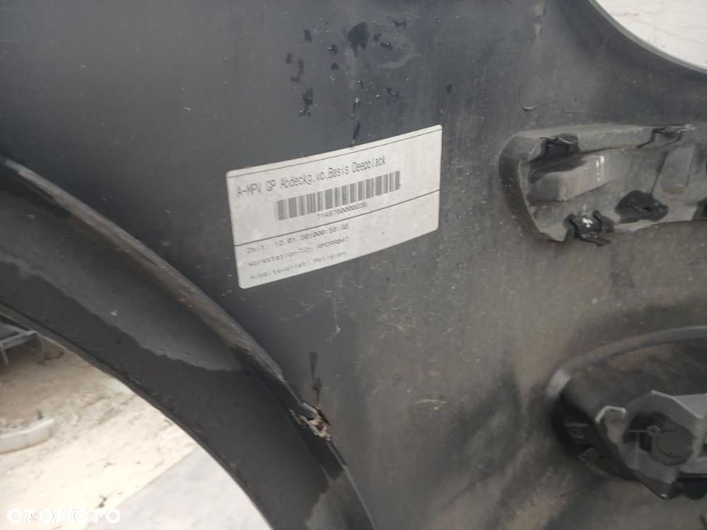 ZDERZAK PRZÓD PRZEDNI VOLKSWAGEN TOURAN I LIFT 07-10r. CZARNY 1T0807221D-L - 6