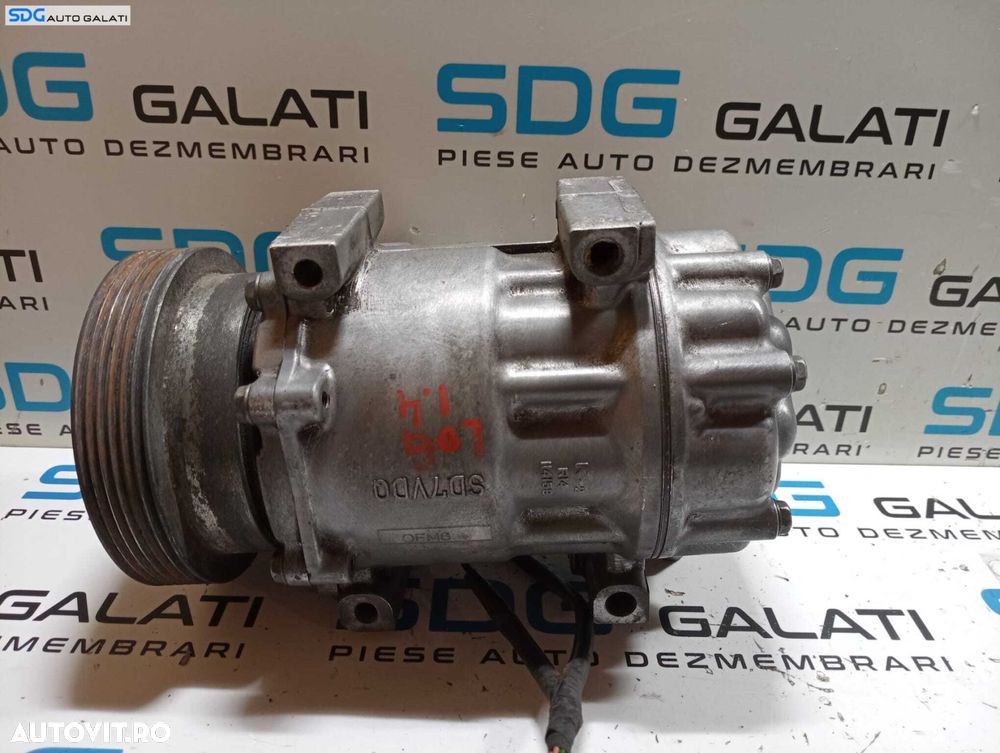 Compresor AC Aer Conditionat Clima Dacia Logan 1 1.6 MPI 2004 - 2012 Cod 8200866441 SD7V16 [M7652] - 2
