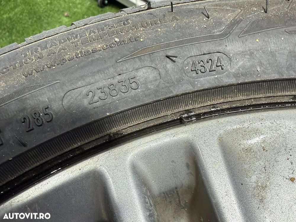 JANTE SUZUKI R16 / 4x100 / BALENO / 185/55 R16 /4324 / 16X6J / 68P6-660 /  + CAUCIUCURI (X3) - 6