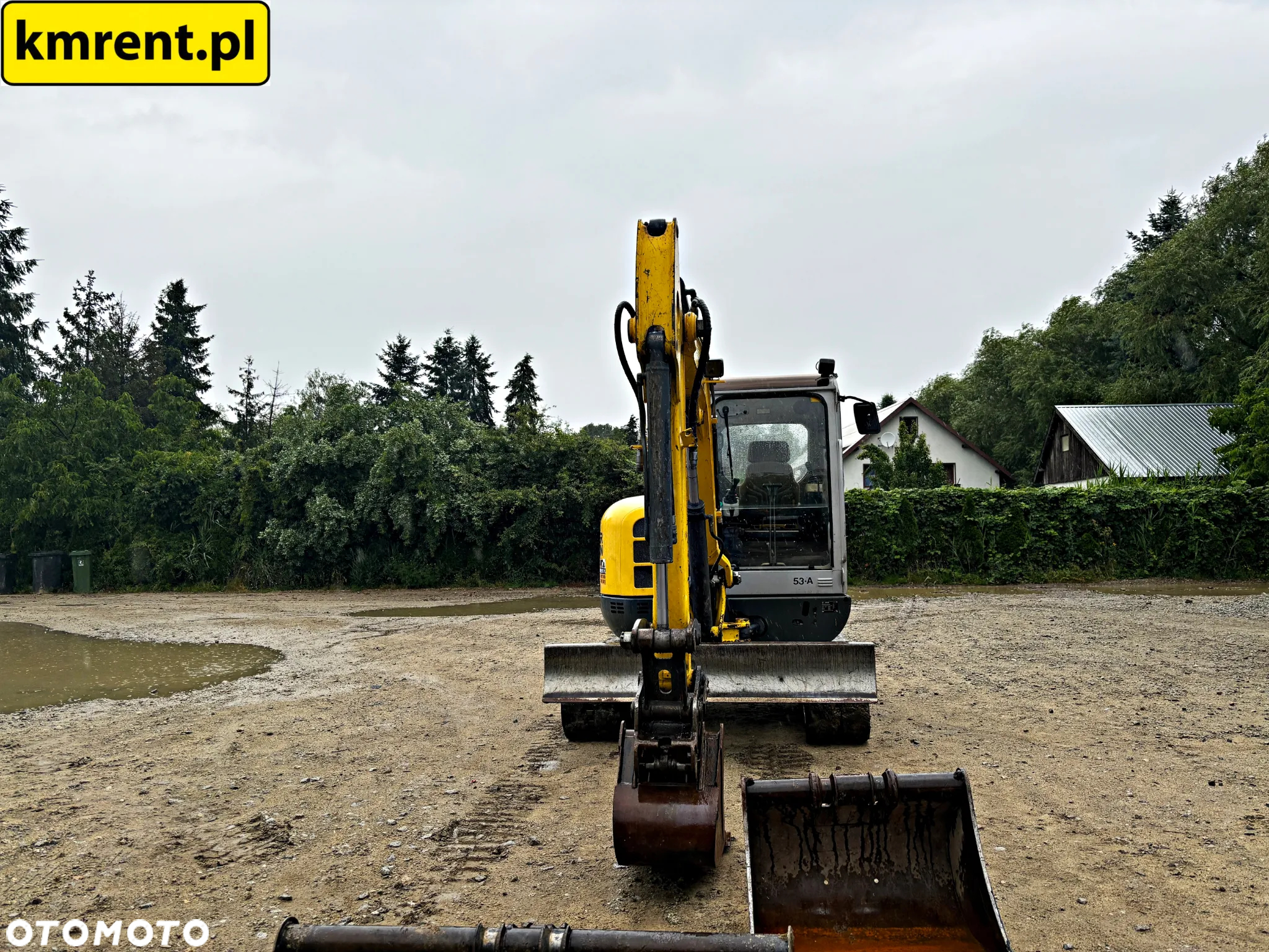 Wacker Neuson 50Z3 MINI-KOPARKA 2014R. | JCB 8055 8050 CAT 305 VOLVO ECR 48 - 7