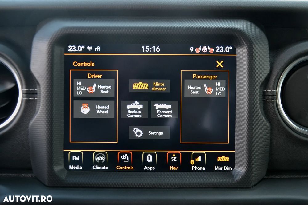Jeep Gladiator 3.0L V6 Diesel AT8 4x4 264 CP Overland - 8