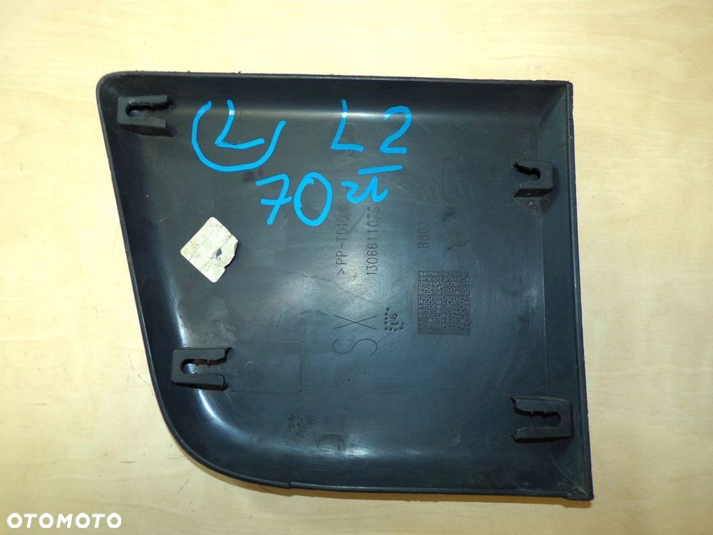 DUCATO BOXER JUMPER 06- LISTWA LEWA NA TYLNY BŁOTNIK DO L2 SZARA - 3