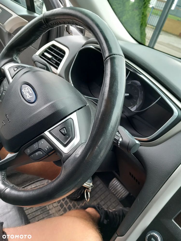 FORD FUSION MONDEO MK5 KIEROWNICA SKÓRA MULTIFUNKCJA - 3