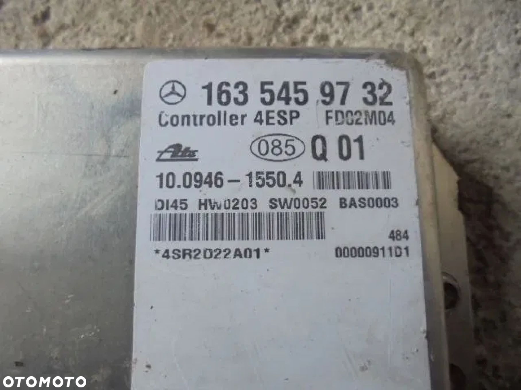 MERCEDES ML 163 LIFT AMG 5.5 KOMPUTER ESP - 2