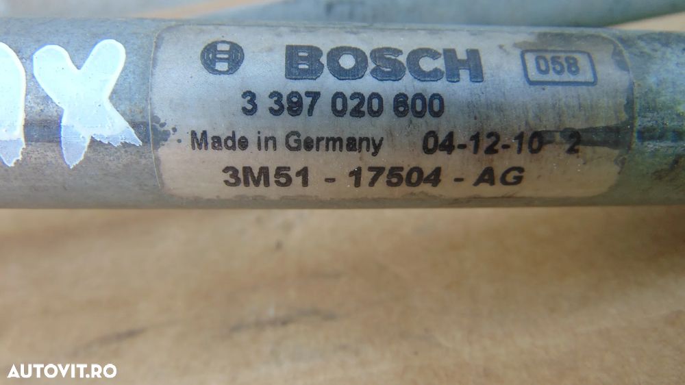 Ansamblu stergator cu motoras Ford C-Max an 2003-2007 cod 3397020600 - 3