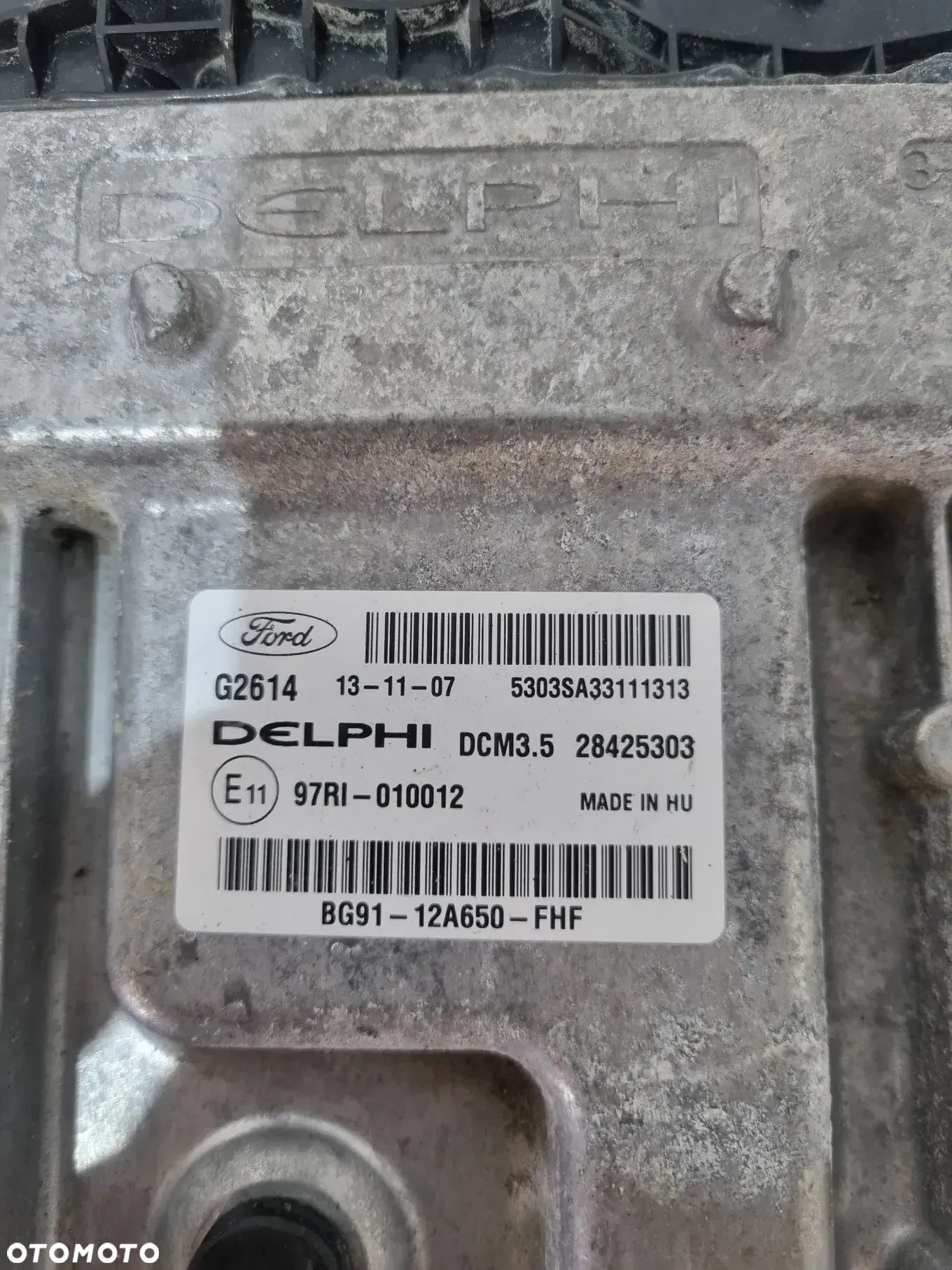 FORD S-MAX LIFT GALAXY MONDEO MK4 KOMPUTER SILNIKA STEROWNIK BG91-12A650-FHF  EUROPA - 6