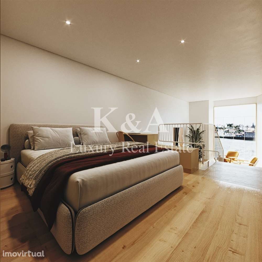 Apartamento T1 em primeira linha de rio em Gaia - Grande imagem: 4/6