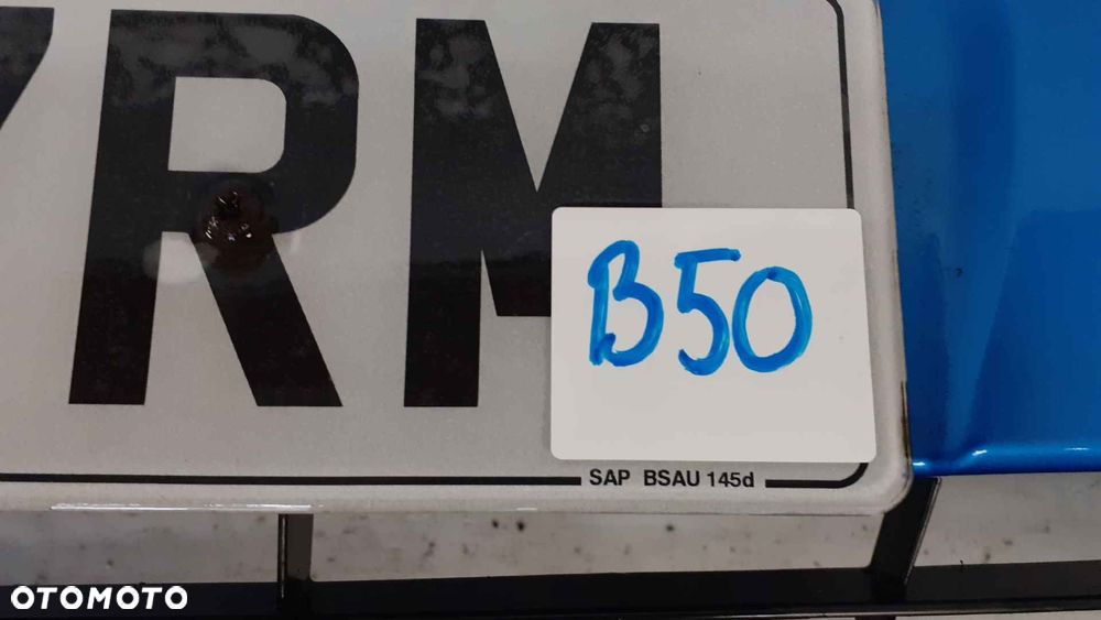 ^ ZDERZAK PRZÓD PRZEDNI OPEL AGILA Z291 Z20Q NIEBIESKA - 2