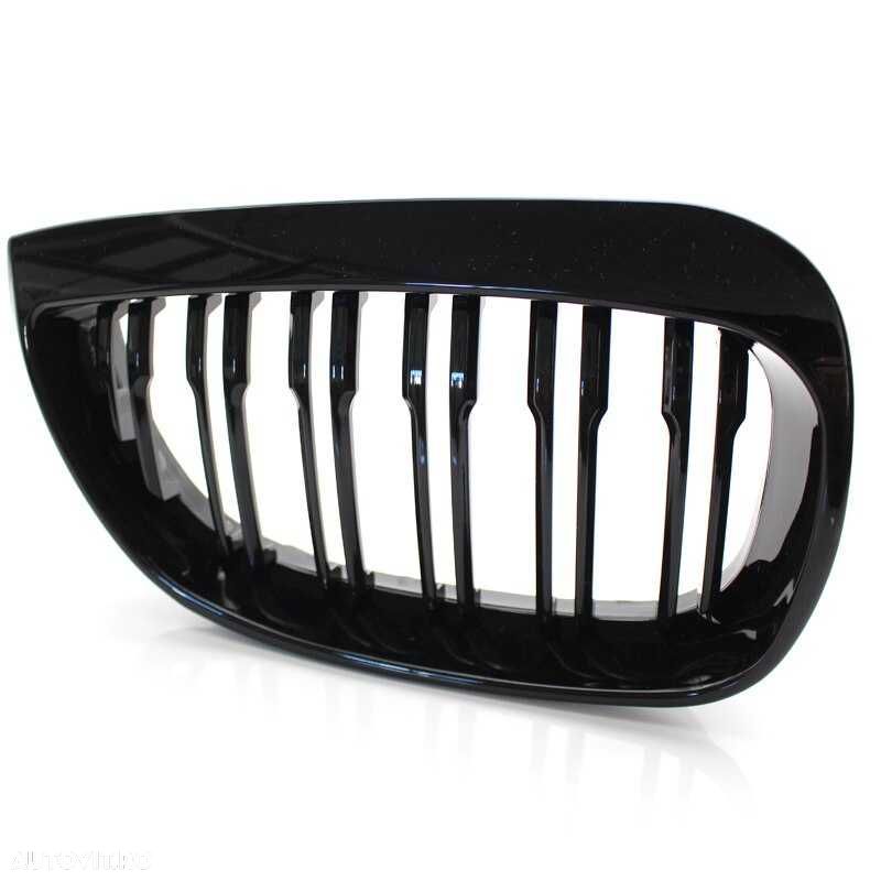 Negru Lucios Grile Nari Duble M BMW Seria 1 E81 E87 E88 2004-07 M pack - 6