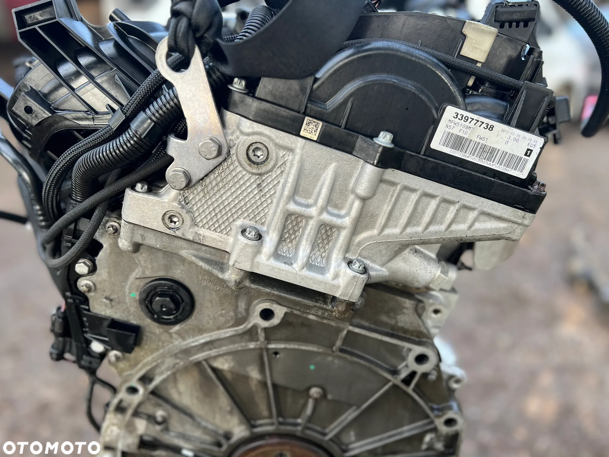 BMW F10 F07 F01 E90 SILNIK 3.0D N57D30A 245KM - 3