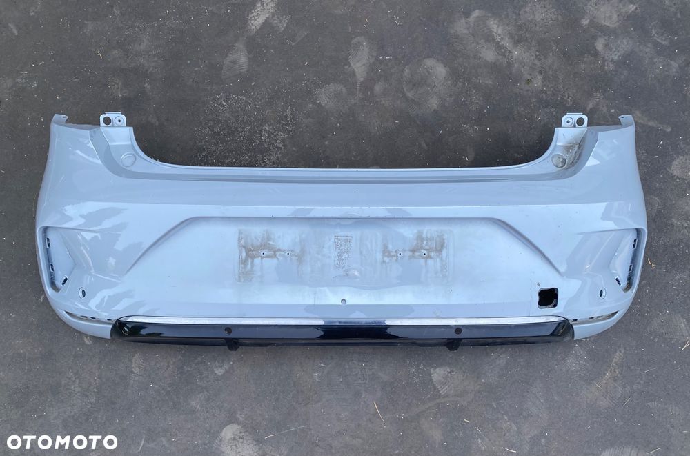 RENAULT CLIO 5 V lift ZDERZAK TYLNY TYLNI TYŁ Z LISTWĄ CHROMOWANĄ CHROM e tech Wwa - 8