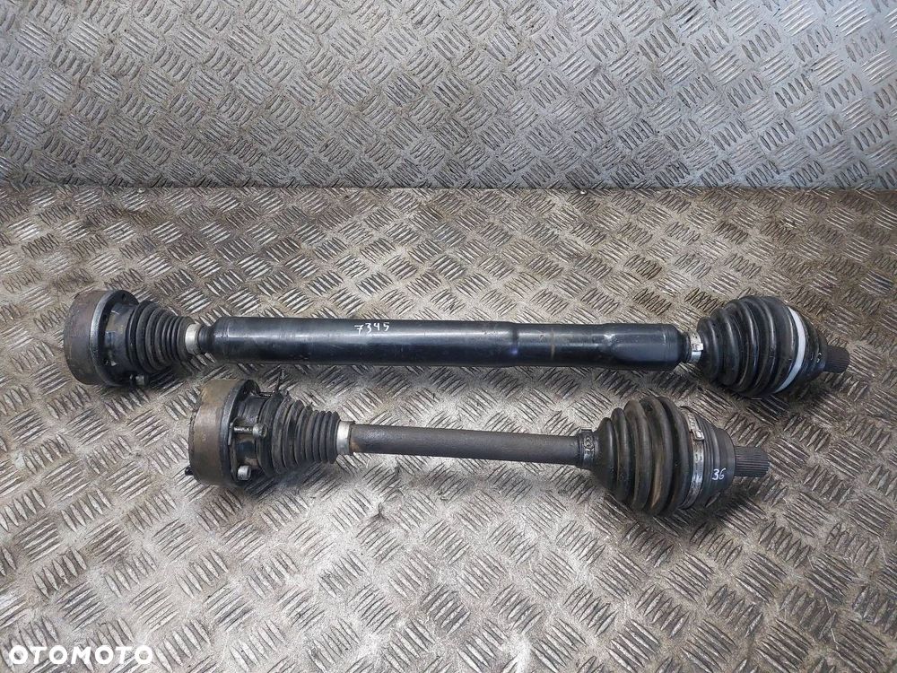 PÓŁOŚ LEWY PRZÓD + PRAWY PRZÓD 6B AUDI A3 8P 2.0 FSI KRÓTKA DŁUGA - 1