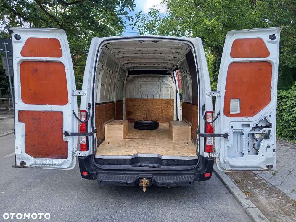 Renault MASTER III 2,3 DCI ( 150KM) 2014r NAPĘD TYŁ  Klimatyzacja, HAK 3,5 TONY, FA-VAT 23% , Blizniak, 2 X OPONY LATO-ZIMA - 12