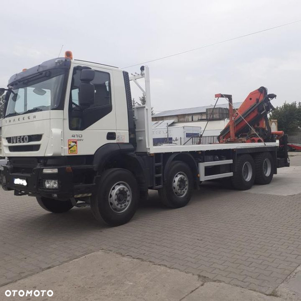 Iveco Trakker 410 EEV platforma 8x4 HDS Palfinger PK15500