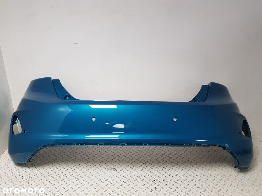 FABRYCZNIE NOWY ORYGINALNY ZDERZAK TYLNY TYŁ FORD FIESTA MK8 8 VIII 17-21 4xPDC BLUE WAVE - 2