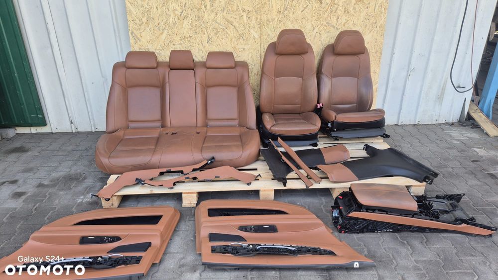 Fotele Kanapa Boczki podłokietnik  BMW F02 kolor Individual Grzanie masaż wentylacja - 1