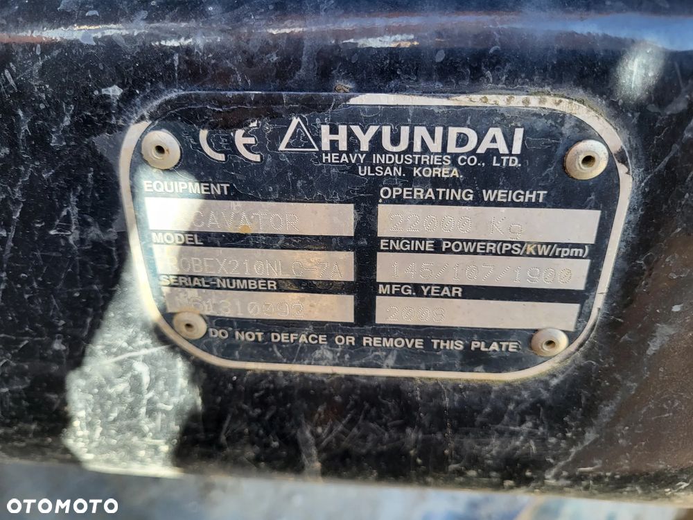 Hyundai Robex 210NCL-7A - 5