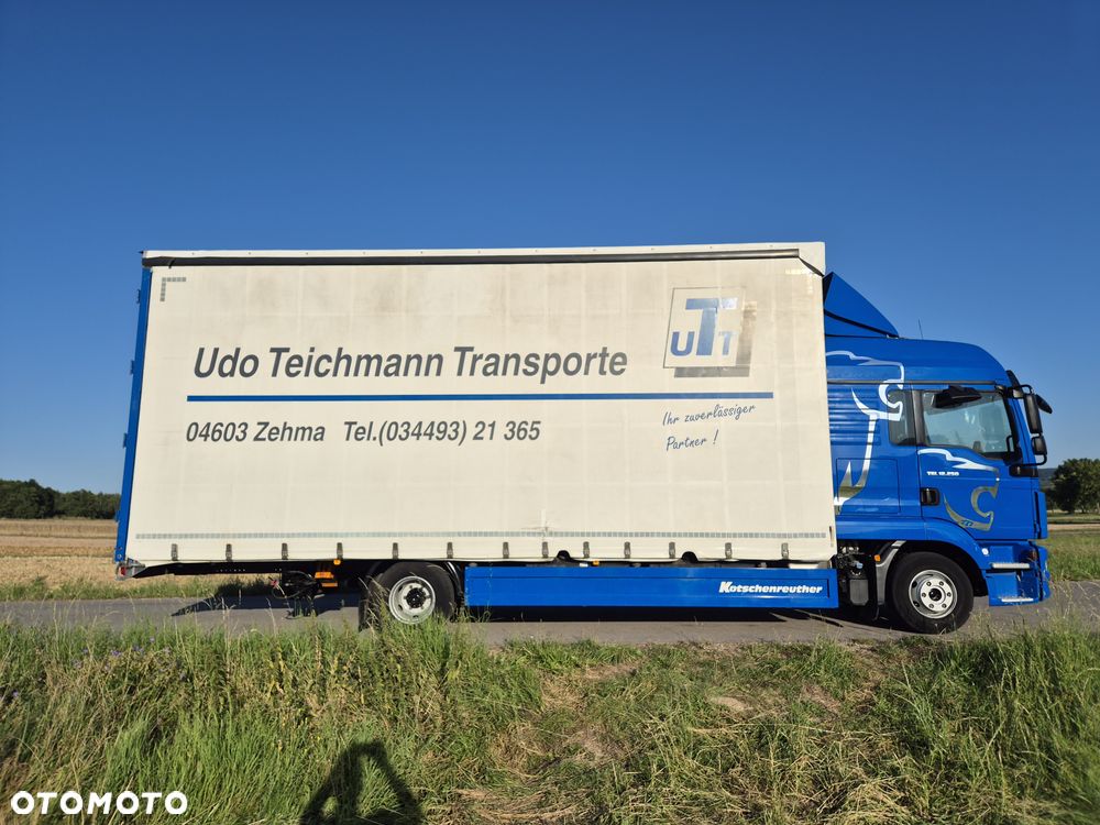 MAN TGL 12.250 cena za ZESTAW TANDEM UNIKAT przebieg z Niemiec MANUAL HAK / EURO 6 / przyczepa zestaw jumbo / opony 80% - 12
