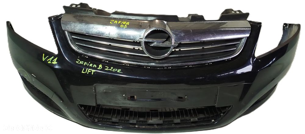 zderzak przedni przód grill OPEL ZAFIRA B LIFT 08-12 Z20R - 4