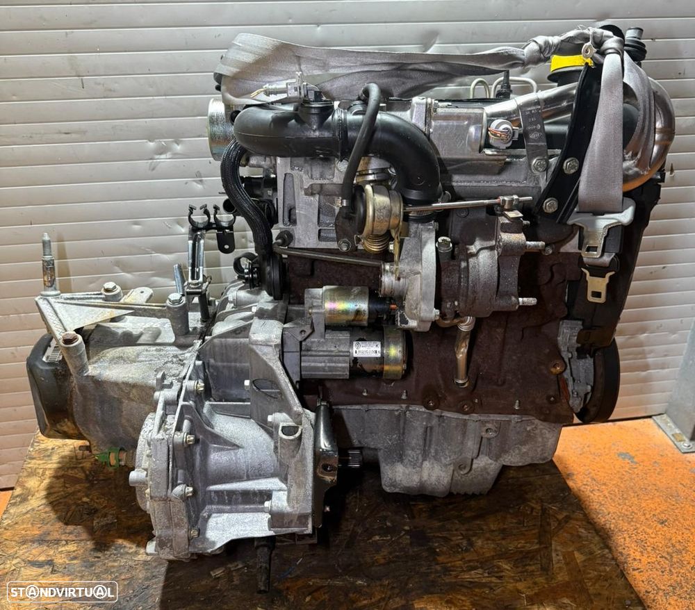 Motor Renault Clio II/Kangoo/Megane II 1.5DCI Ref: K9K704 - 4