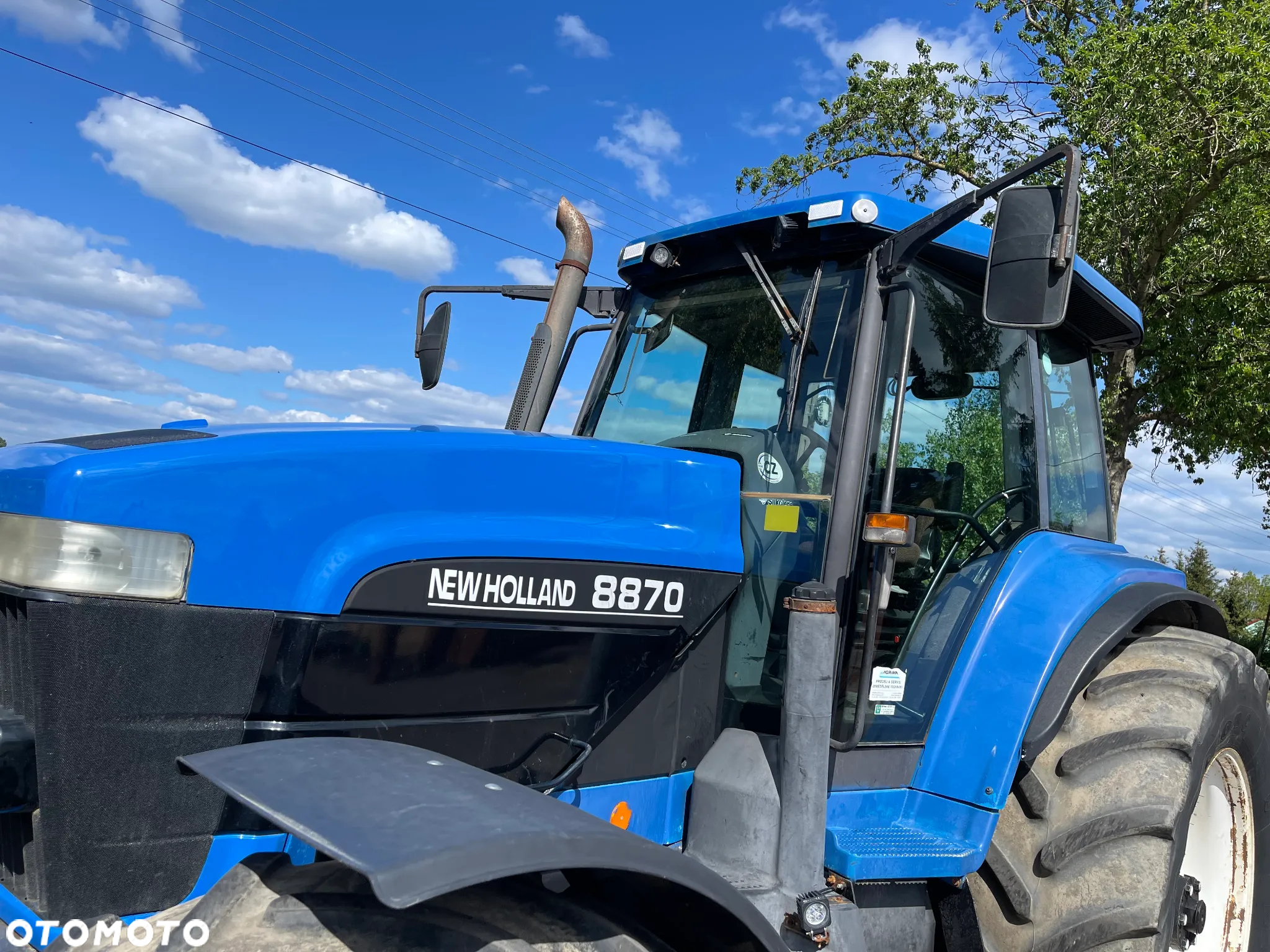 New Holland Ciągnik rolniczy traktor New Holland 8870_Ford 8970_W pełni sprawny_Klimatyzacja,Pneumatyka,Komplet zaczepów i obciążników - 16