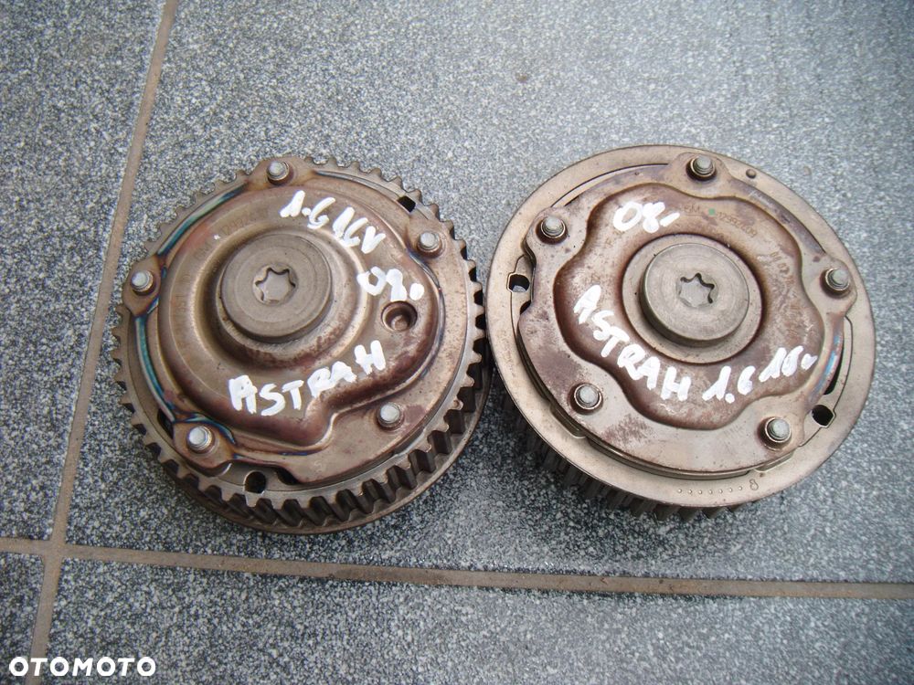 opel astra h 1.6 16v koła rozrządu  12992409 12992410 - 1
