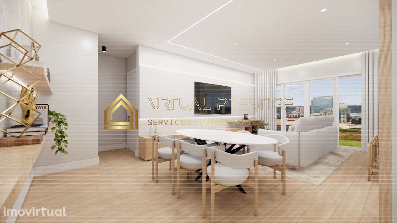 Apartamentos T2 NOVOS - Garagem - Arrecadacao - SANTA TERESA - Grande imagem: 2/22