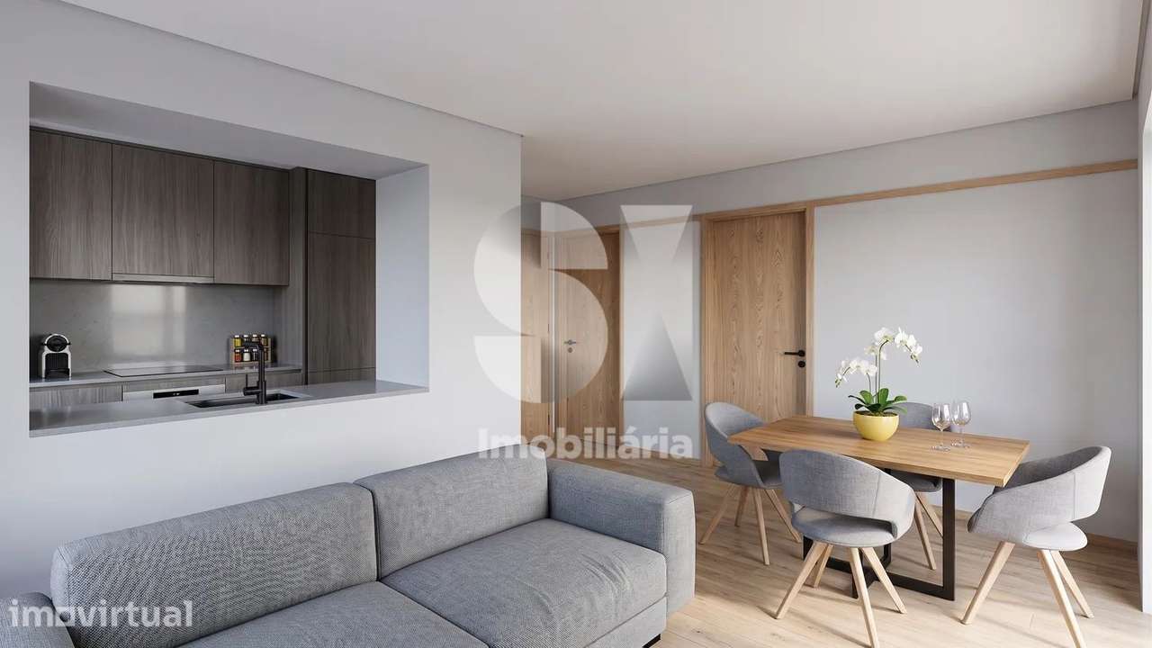 Apartamento T0+1 Novo com Lugar de Estacionamento | Areosa - Grande imagem: 5/20