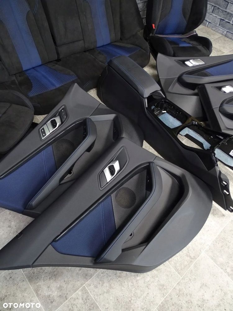 BMW F40 FOTELE KANAPA BOCZKI TUNEL ŚRODEK WNĘTRZE M PERFORMANCE ALCANTARA - 10