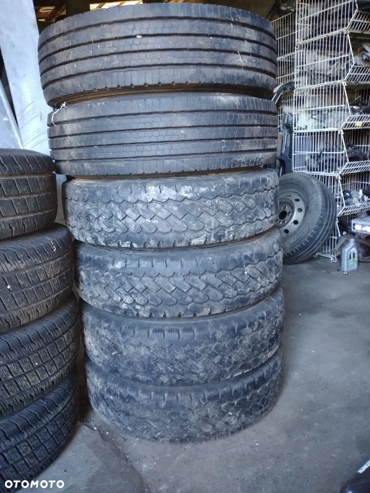 Midlum 7,5tony koła 17,5cala opony napędowe 4szt oraz Midlum Eurocargo Man Daf zderzak tył z lampami oraz Opony zimowe cena 320 za 2 szt 225/45/19 V XL Barum Polaris 5 - 1