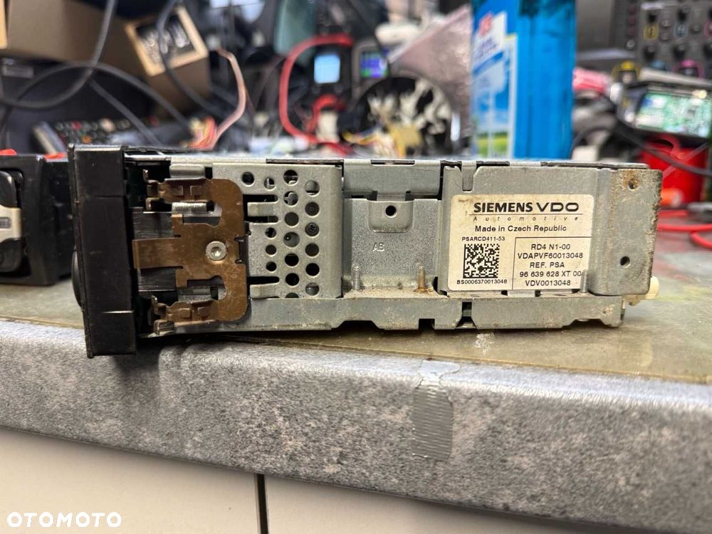 Fabryczne Radio Citroen RD4 N1-00 PSARCD411-53 - 4