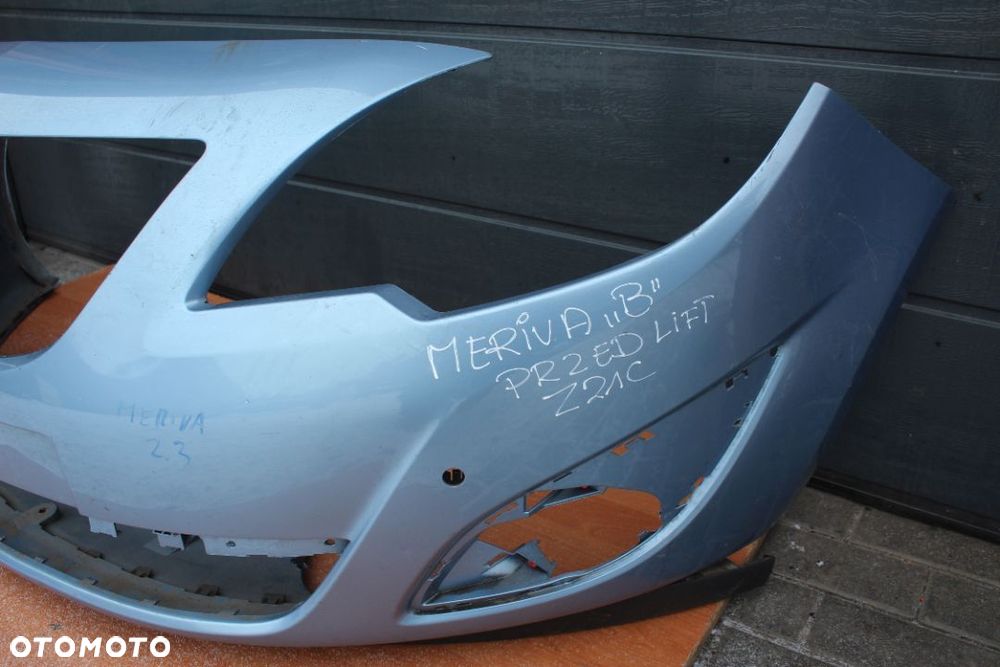 ZDERZAK PRZÓD PRZEDNI OPEL MERIVA B PRZED LIFTEM - 2