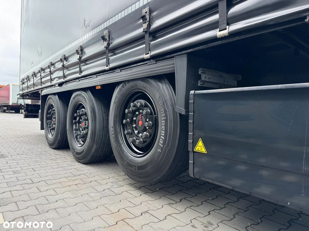 Krone NACZEA FIRANKA STANDARD, XL, SAF, OŚ PODNOSZNA, KOSZ PALETOWY, 2024 R. KRAJOWA, JAK NOWA - 14