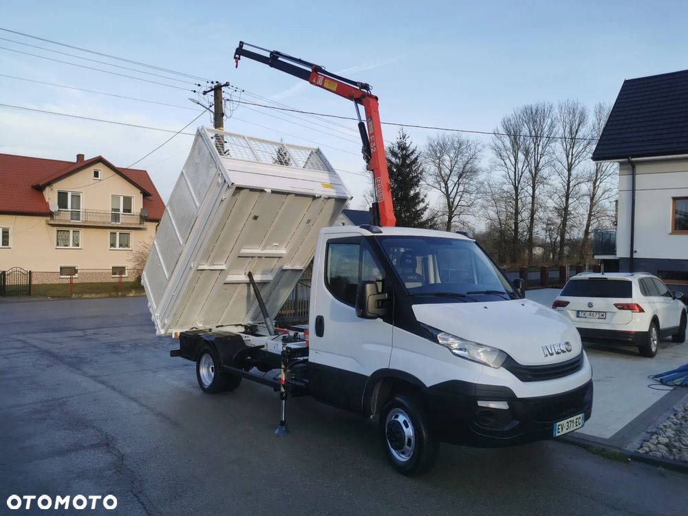 Iveco Daily 35C15 Kiper HDS dzwig 3.0-150KM wywrotka Hak - 2