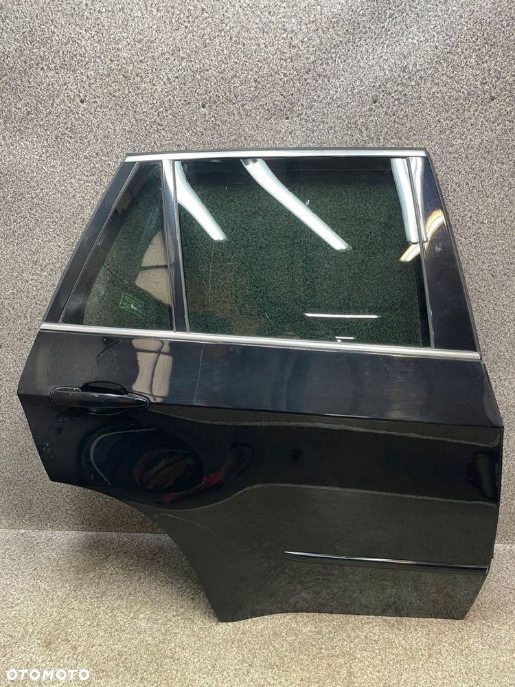 Drzwi prawy tyl szyba klamka 475/9 BLACK SAPPHIRE BMW X5 E70 - 2
