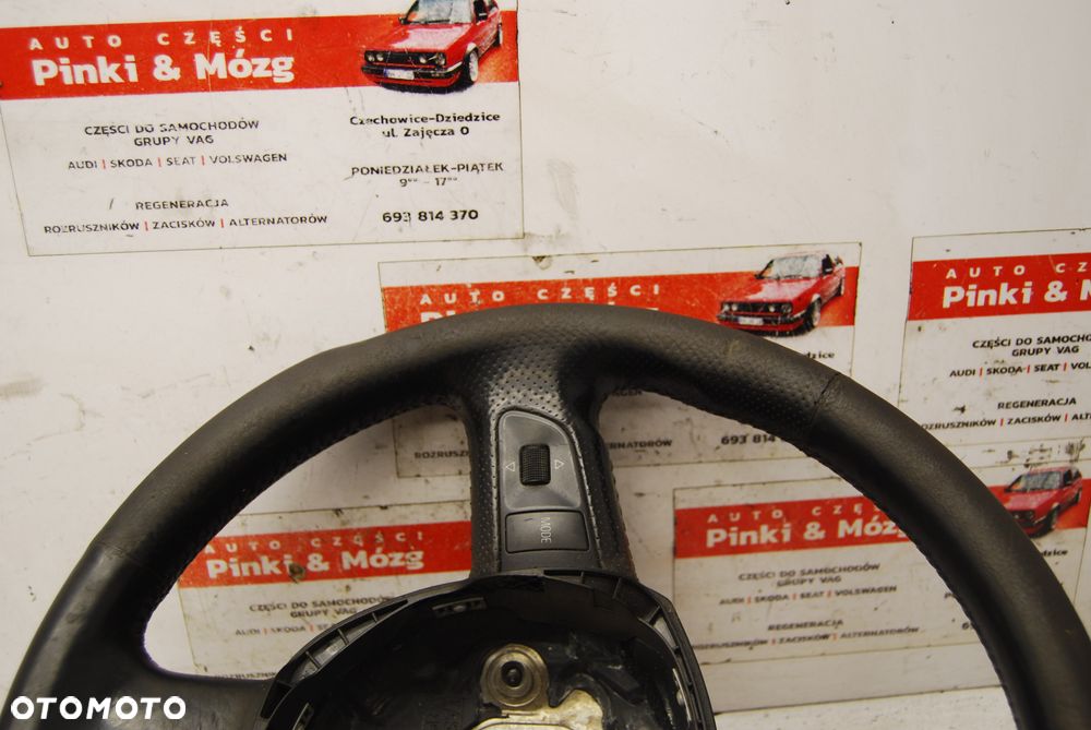 KIEROWNICA SKÓRA MULTIFUNKCYJNA 8P0419091BL AUDI A4 B6 B7 A3 8P - 4