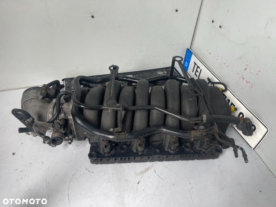 Kolektor ssący komplet przepustnica wtryskiwacze listwa Bmw M60 M62 V8 - 5