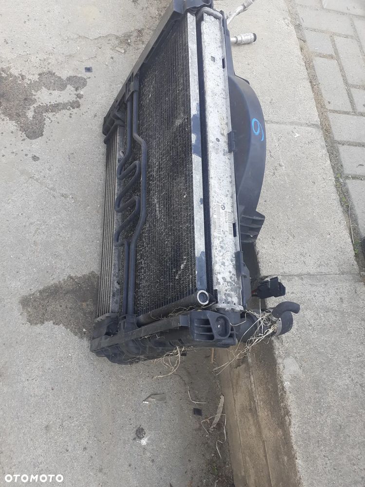 BMW E90 E91 E92 E93 E84 1.8D 2.0D 2.5D CHŁODNICA WODY CIECZY INTERCOOLER KOMPLET KLIMA - 2