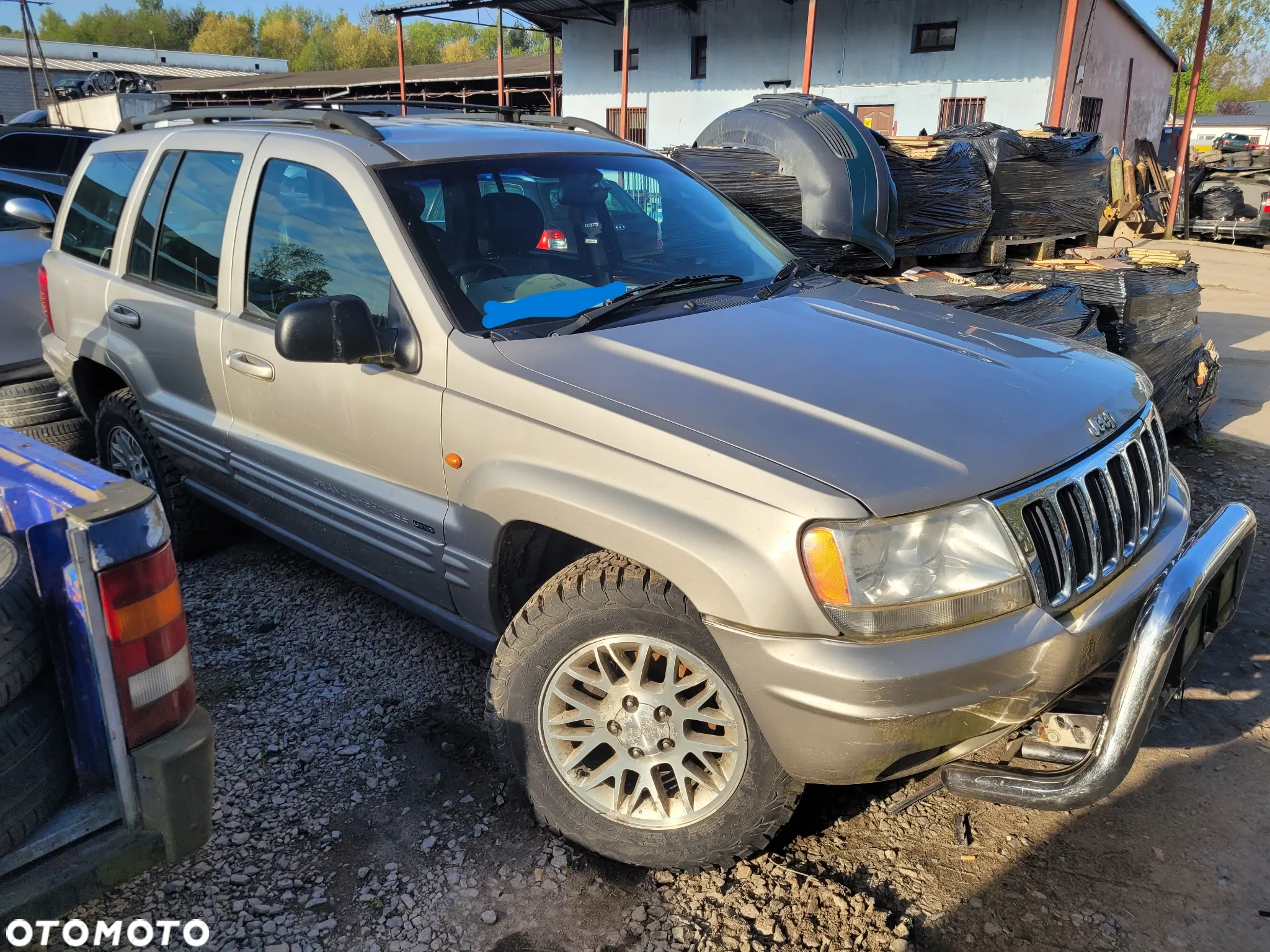JEEP GRAND CHEROKEE WJ (ANGLIK) maska pokrywa silnika klapa bagażnika zderzak lampa reflektor pas przedni stop - 2