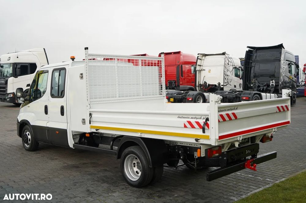 Iveco DAILY 35-140 / BASCULATOR / CU TRACȚIE MÂNĂ / DOUĂ TRACȚII / MANUAL / 6 LOCURI / - 16